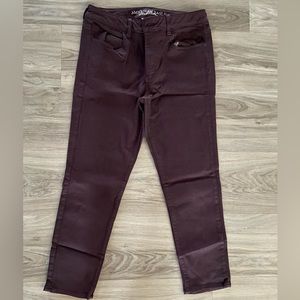 America Eagle High Rise Cropped Jegging